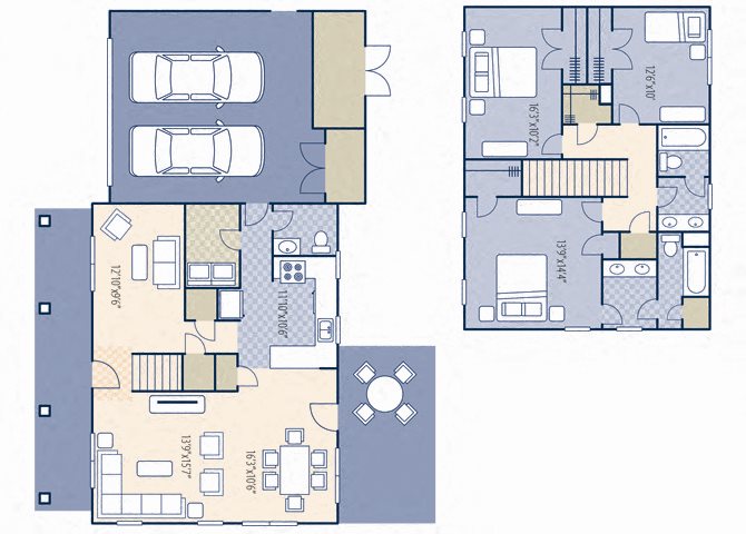 Sagebrush View 3x2.5 1920 sq ft